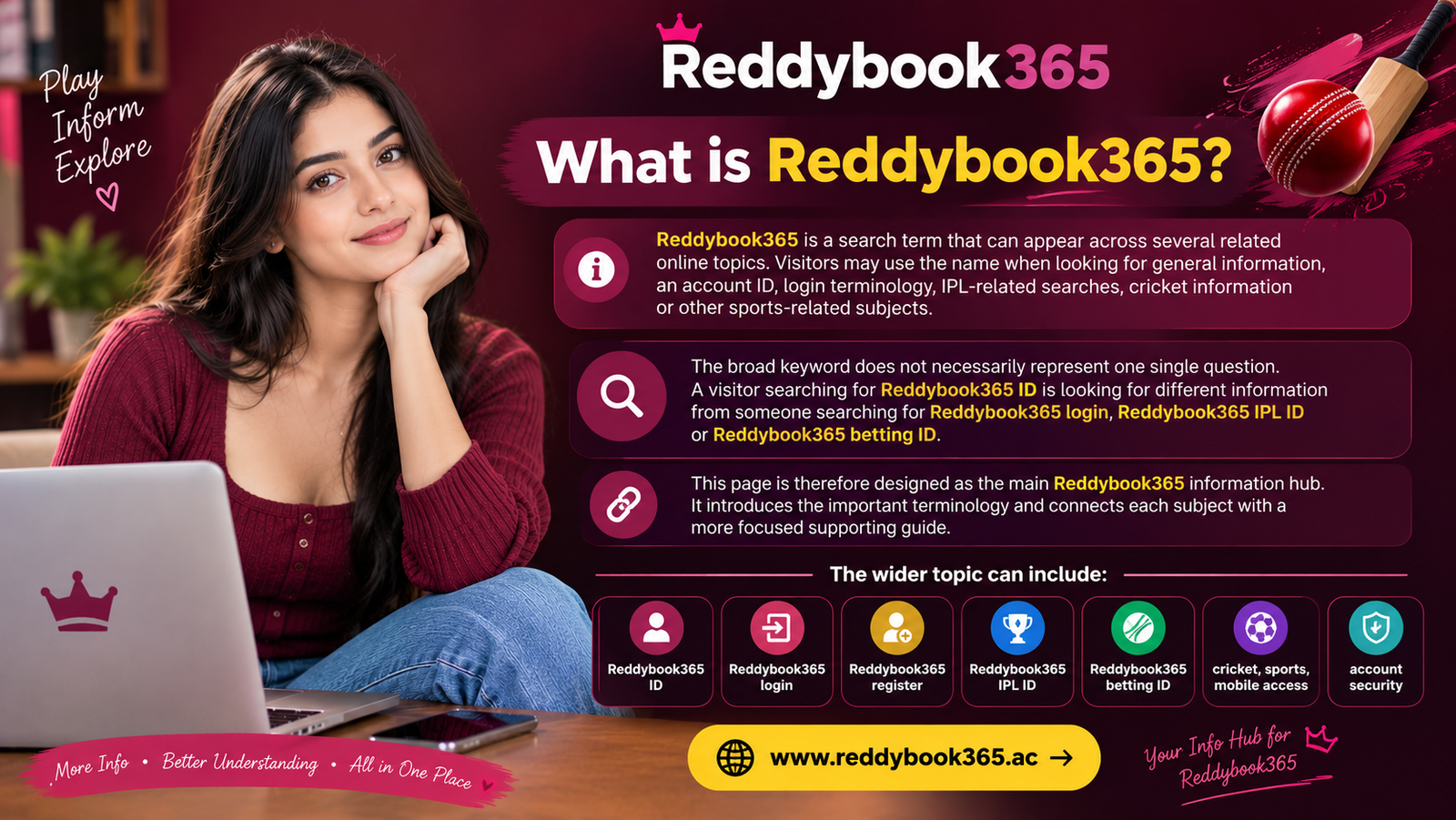Reddybook365 informational overview